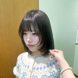 カラー 横浜🇰🇷韓国ヘア /レイヤー/エクステのヘアスタイル