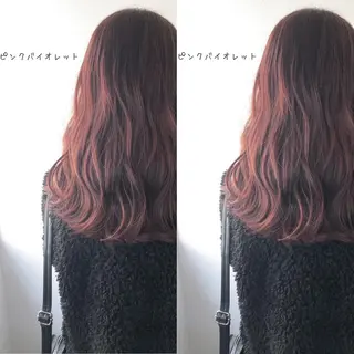 ロング カラー あさだ しゅうたろうのヘアスタイル