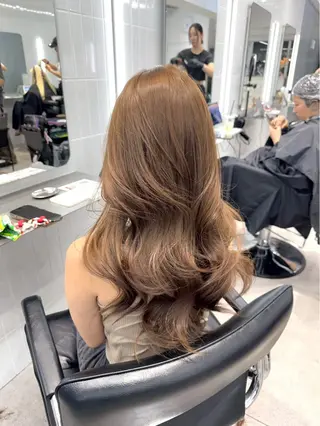 ロング カラー 小森 稜眞のヘアスタイル