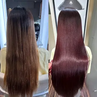 ロング 髪質改善サロン 南船場　みおのヘアスタイル
