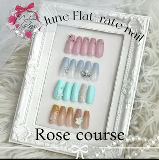 ネイル Macherie Rose Jrのネイルデザイン