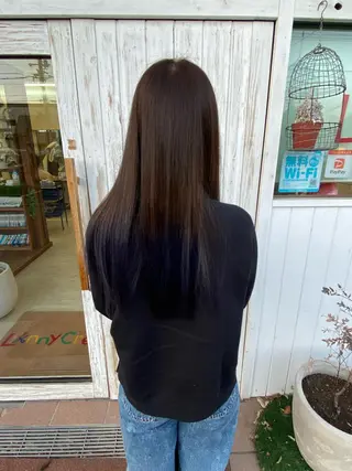 ロング 高野 健二のヘアスタイル