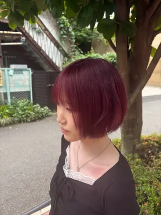 カラー itsuki /原宿のヘアスタイル