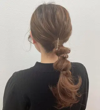 ヘアアレンジ このみ/透明感カラー /ヘアアレンジ🫧のヘアスタイル