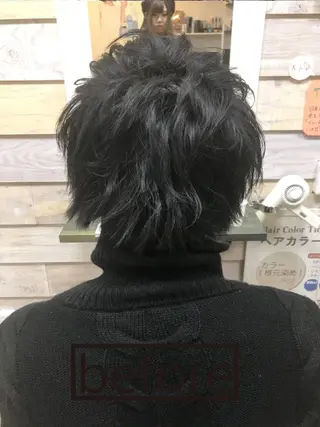 ショート THREEA academy②のヘアスタイル
