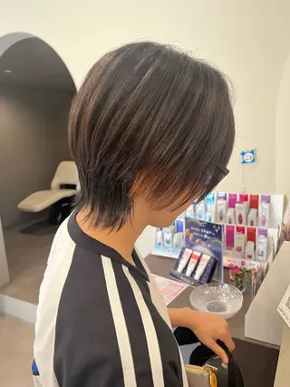 ショート カラー pollen 北原のヘアスタイル