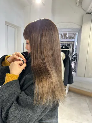 ロング 韓国ヘアメンズ・レデ ィース特化ミクのヘアスタイル