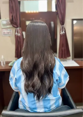ロング cure k  / 阿部まちこのヘアスタイル