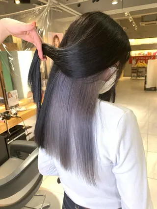 ロング カラー パーマ ヘアアレンジ メンズ キッズ ネイル マツエク・マツパ 酸性ストレート 髪質改善大槻勇樹のヘアスタイル