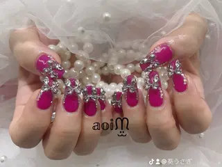 ネイル 葵うさぎ AIのネイルデザイン