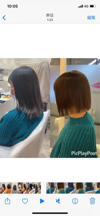 ショート カラー ヘアアレンジ 🌿レイヤー/ブリー チ/🌿JINのヘアスタイル