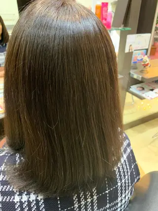 セミロング 石沢 知康のヘアスタイル