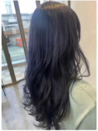 ミディアム カラー パーマ ヘアアレンジ ヘアケア特化型サロン newi 梅田のヘアスタイル