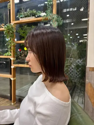 ミディアム カラー ✨Kplus✨ 熊坂　みのり✨のヘアスタイル