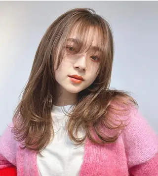 セミロング カラー パーマ ヘアアレンジ メンズ キッズ ネイル マツエク・マツパ アイブロウ ブリーチ　ハイトーン 特化🌈フジタハルキのヘアスタイル