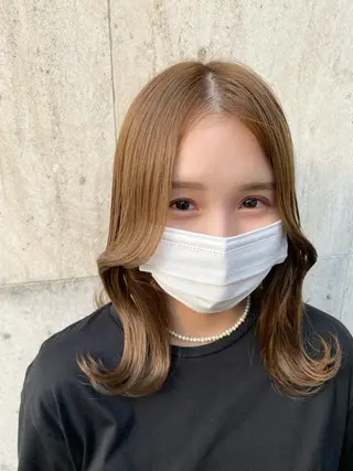 カラー 韓国系レイヤー特化 hiroのヘアスタイル