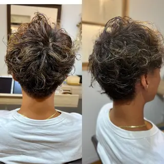 パーマ メンズ 【マリブ伊勢崎本店】 hiroのヘアスタイル