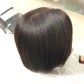 ショート 髪質改善・白髪ぼかし /お悩み対応カラーのヘアスタイル