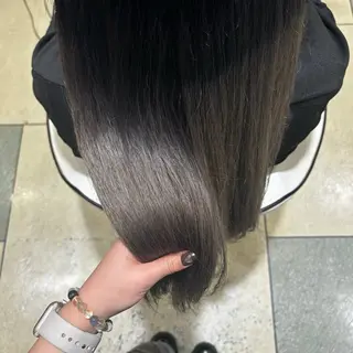 カラー 淡色┊︎ナチュラル 🧁奈那美🧁*.゜のヘアスタイル
