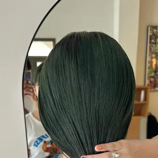 ロング カラー ケアパーマ/ケアブリ ーチdaisukeのヘアスタイル
