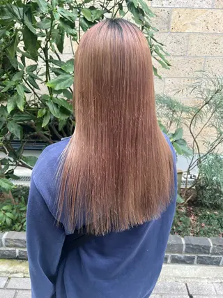 ロング ひがし のののヘアスタイル