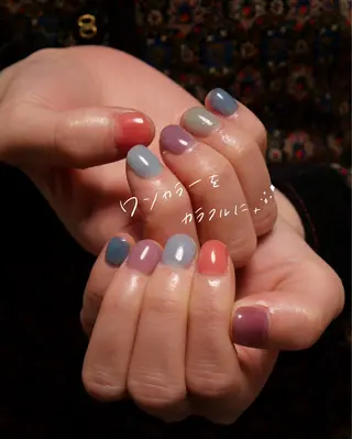 ネイル miku･:*+ hibi_のネイルデザイン