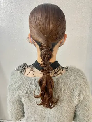 ロング ヘアアレンジ 【safric】 NAOのヘアスタイル