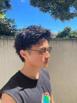 メンズ レイヤーカット メンズカット坂本翔のヘアスタイル
