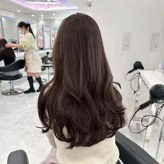 ロング カラー ふわっと抜け感🫧 ブラウンベージュ🤎のヘアスタイル