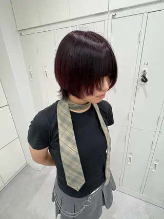 カラー 佐藤 未優のヘアスタイル