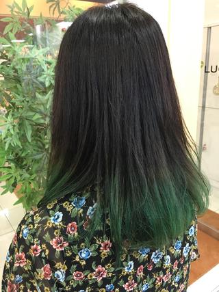 セミロング 植田 敬太のヘアスタイル