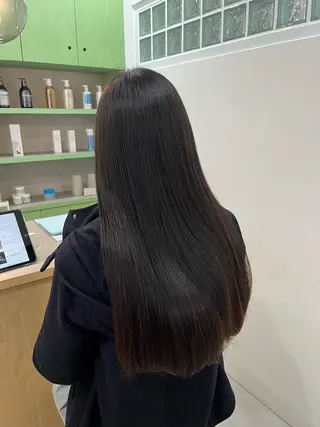 ロング 似合わせボブ solua上本町のヘアスタイル