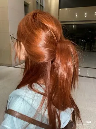 ロング 安原 幸生のヘアスタイル