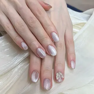 ネイル 🎀kira 長さだし💗モチ最高のネイルデザイン