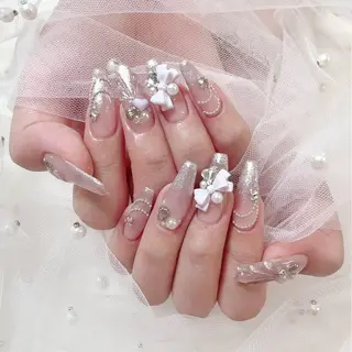 ネイル Lee Nails チップ長さだし専門店のネイルデザイン