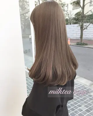 ロング City/louwe 韓国レイヤーカットのヘアスタイル