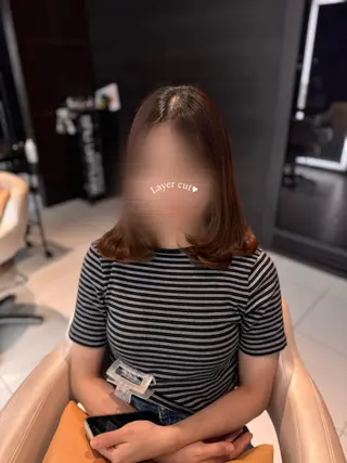 ミディアム 🤍たむら みなみ 銀座🤍のヘアスタイル