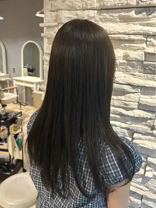 セミロング カラー mimi 🌟のヘアスタイル