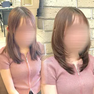 ミディアム 🫧透明感 ×艶🫧 吉田 陽菜のヘアスタイル