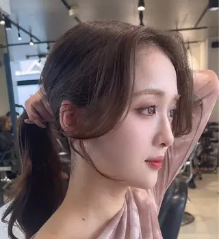 ミディアム カラー 🌫️大人韓国ヘア 🌫️naoyaのヘアスタイル