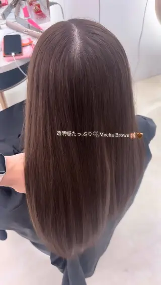ロング カラー Ramu🎀茶屋町 モデル様募集中♡のヘアスタイル
