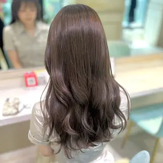 ロング カラー 透明感カラー/ ななみ🎀のヘアスタイル