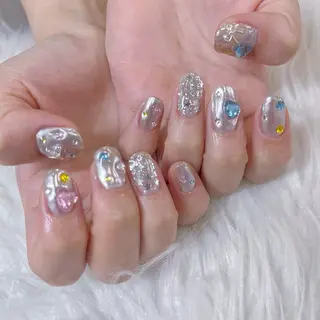 ネイル Maya 🧊🫧‪／渋谷のネイルデザイン