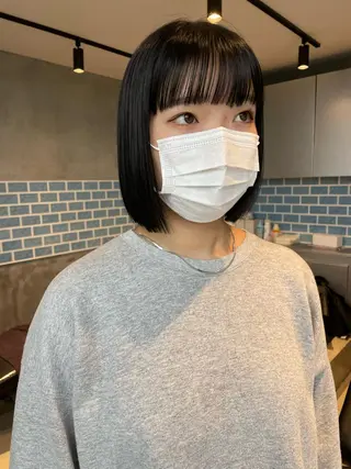 ショート カラー 👑ボブはお任せ ミヤノ👑のヘアスタイル