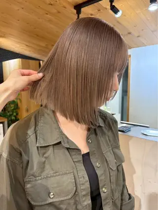 ショート 🎀 のえか/ハイ トーン/ピンク🤍のヘアスタイル