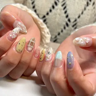 ネイル amuse ニュアンス/個性派のネイルデザイン