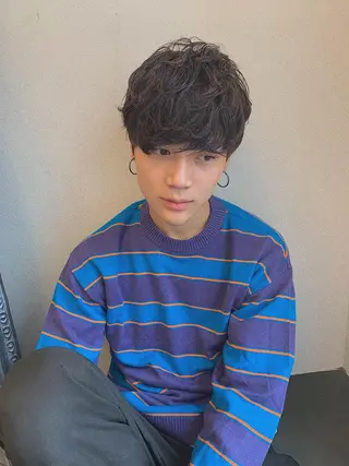 ショート メンズ 三矢 ちなつのヘアスタイル