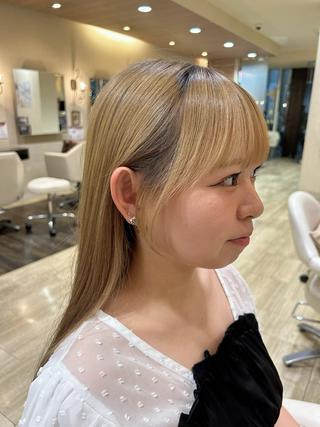 セミロング わかまつ　ももみ 🕊️/ヘアセットのヘアスタイル