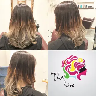 ロング カラー Hair salon The  hiveのヘアスタイル