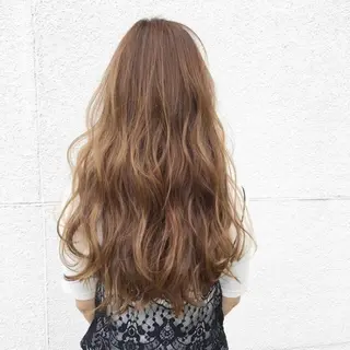 ミディアム カラー パーマ ヘアアレンジ メンズ キッズ ネイル マツエク・マツパ premier modelsのヘアスタイル